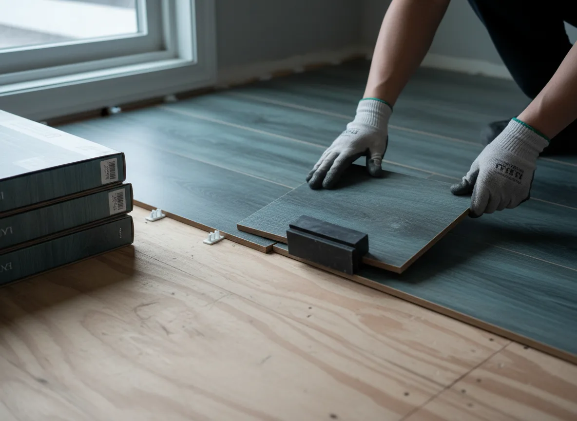 Luxury Vinyl Plank Installation company in East Baldwin, ME